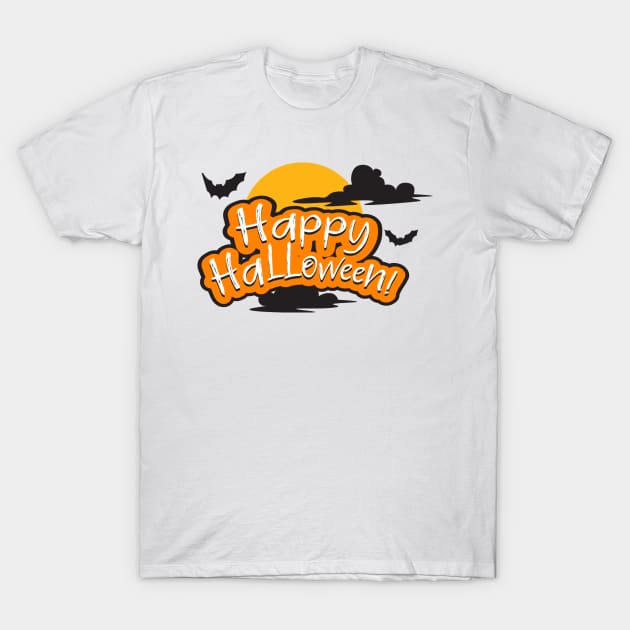 Happy Halloween T-Shirt by M_Mary